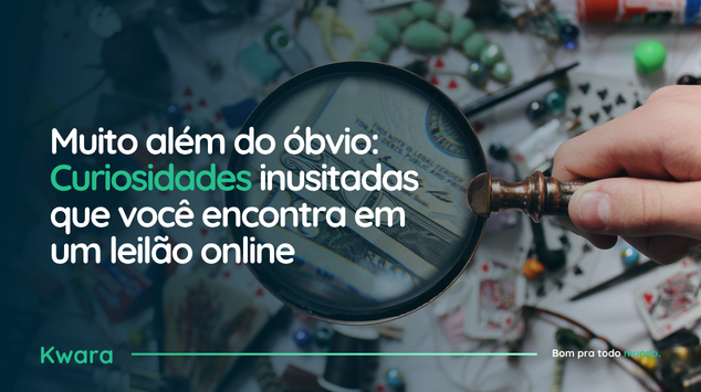 Muito além do óbvio: Curiosidades inusitadas que você encontra em um leilão online