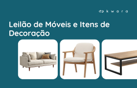 Leilão de Móveis e Itens de Decoração