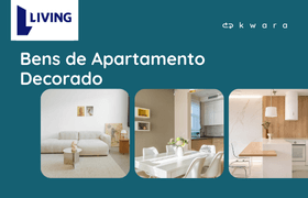 Leilão de Bens de Apartamentos Decorados - Living