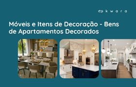 Leilão de Móveis e Itens de Decoração - Bens de Apartamentos Decorados