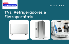 Leilão de Smart TVs e Eletrodomésticos - Casas Bahia