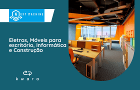 Leilão Next Machine - Móveis para Escritório, Eletros, Informática e Construção.
