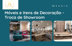 Leilão de Móveis e Itens de Decoração - Troca de Showroom - Abdallah Móveis