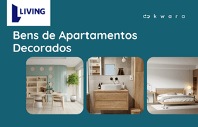 Leilão de Bens de Apartamentos Decorados - Living
