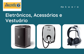 Leilão de Eletrônicos, Acessórios e Vestuário - Armazém 7