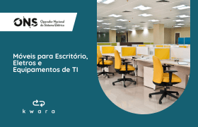 Leilão ONS - Móveis para Escritório, Eletros e Equipamentos de TI