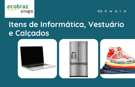 Itens de Informática, Vestuário e Calçados.