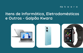 Leilão de Smartphones e Apple Watchs - Galpão Kwara