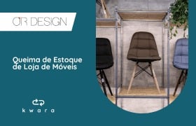Leilão OR Design - Queima de Estoque de Móveis