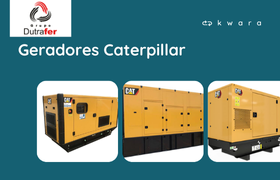 Leilão de Geradores Caterpillar 