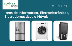 Itens de Informática, Eletroeletrônicos, Eletrodomésticos, Móveis Diversos e Vestuário