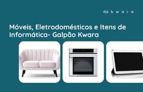 Leilão de Móveis, Eletrodomésticos, Itens de informática - Galpão Kwara