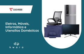 Leilão Click-Rodo - Eletros, Móveis, Informática e Utensílios Domésticos