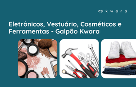Leilão de Móveis, Eletrodomésticos, Roupas e Utensílios - Galpão Kwara