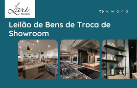 Leilão de Bens de Troca de Showroom - LART Movelaria