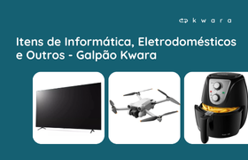 Leilão Itens de Informática, Eletrodomésticos e Outros - Galpão Kwara