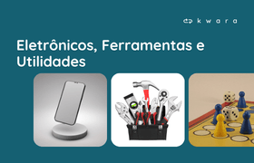Leilão de Eletrônicos, Ferramentas e Utilidades
