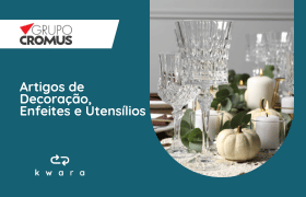 Leilão Grupo Cromus -  Artigos de Decoração, Enfeites e Utensílios