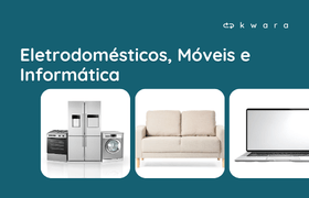 Leilão de Eletrodomésticos, Móveis e Informática