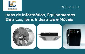 Leilão de Itens de Informática, Equipamentos Elétricos, Itens Industriais e Móveis