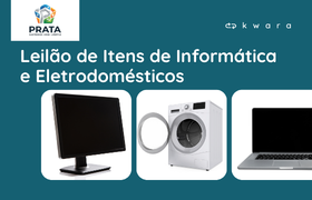 Leilão de Itens de Informática e Eletrodomésticos - Prata