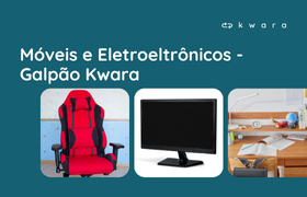 Leilão de Eletrodomésticos e móveis - Galpão Kwara