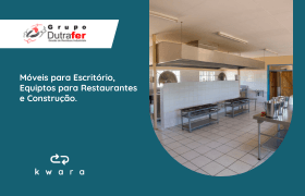 Leilão Dutrafer - Móveis para Escritório, Equipamentos para Restaurantes e Construção