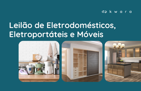 Leilão de Eletrodomésticos, Eletroportáteis e Móveis