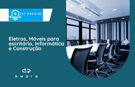 Leilão Next Machine - Móveis para Escritório, Eletros, Informática e Construção.