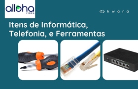 Leilão de Itens de Informática, Telefonia, Partes, Peças e Componentes - Grupo Alloha