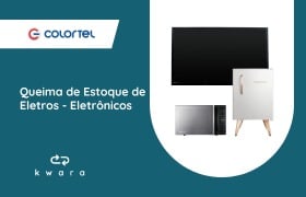 Leilão Colortel - Queima de Estoque de Eletros - Eletrônicos