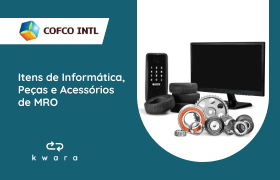 Leilão Cofco Intl - Itens de Informática, Peças e Acessórios de MRO