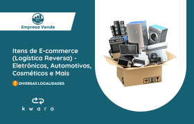 Leilão de E-Commerce (Logística Reversa) - Eletrônicos, Automotivos, Cosméticos, Vestuário, Casa e Lazer, Etc