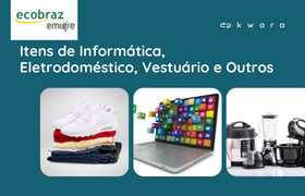 Leilão de Itens de Informática, Eletrodoméstico, Vestuário e Outros - Ecobraz