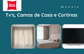 Leilão de Tv's, Camas de Casal e Cortinas - Ibis Hotel