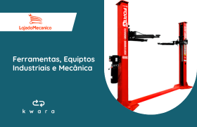 Leilão Loja do Mecânico - Ferramentas, Equipamentos Industriais e Mecânica