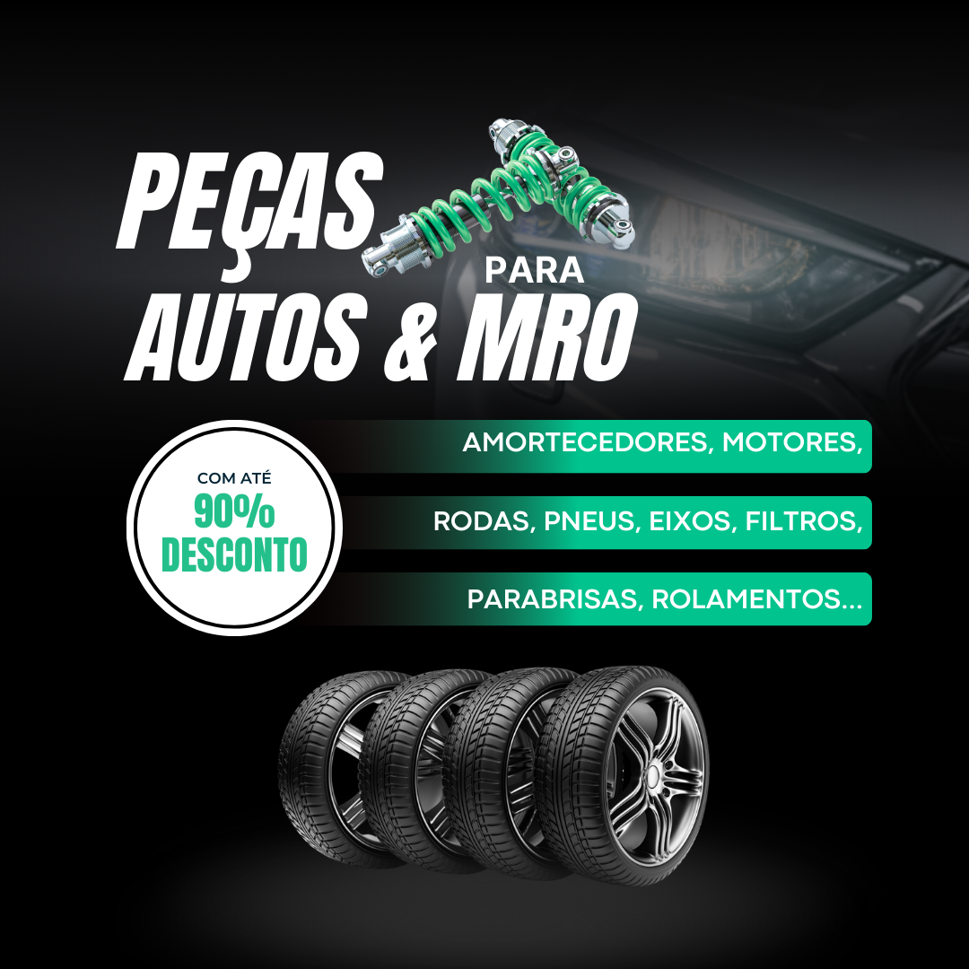 Leilão de Peças para Veículos Pesados e MRO - JSL (K-2372)